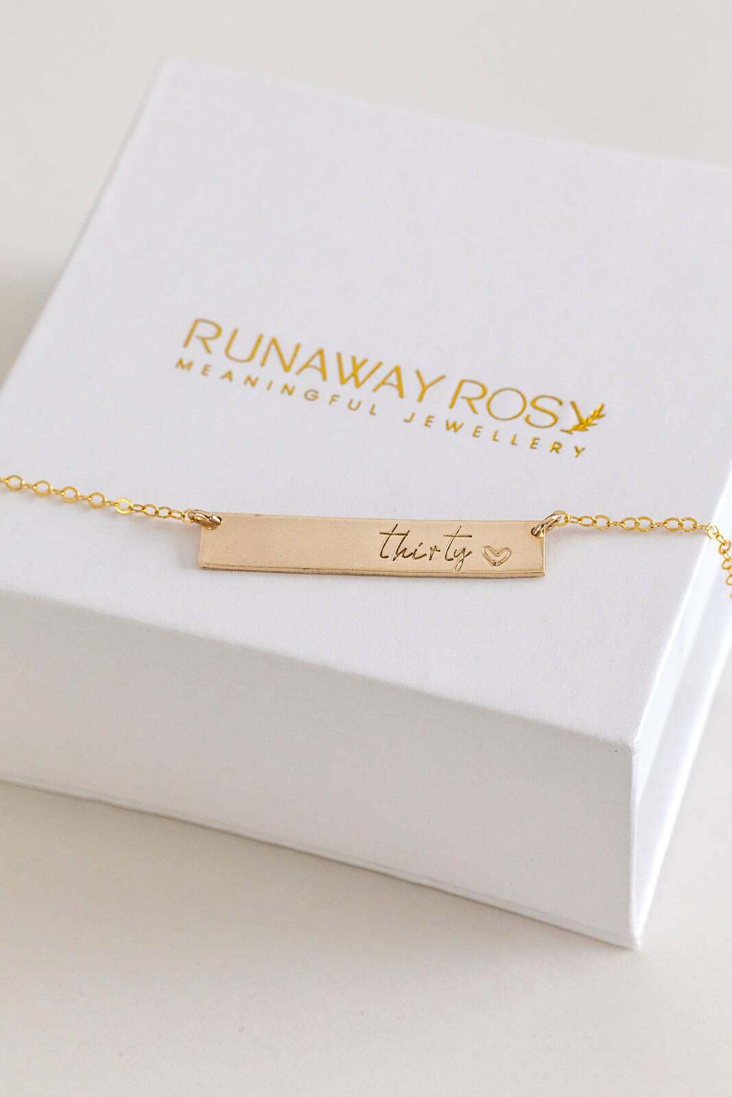 Brooklyn Bar pendant necklace