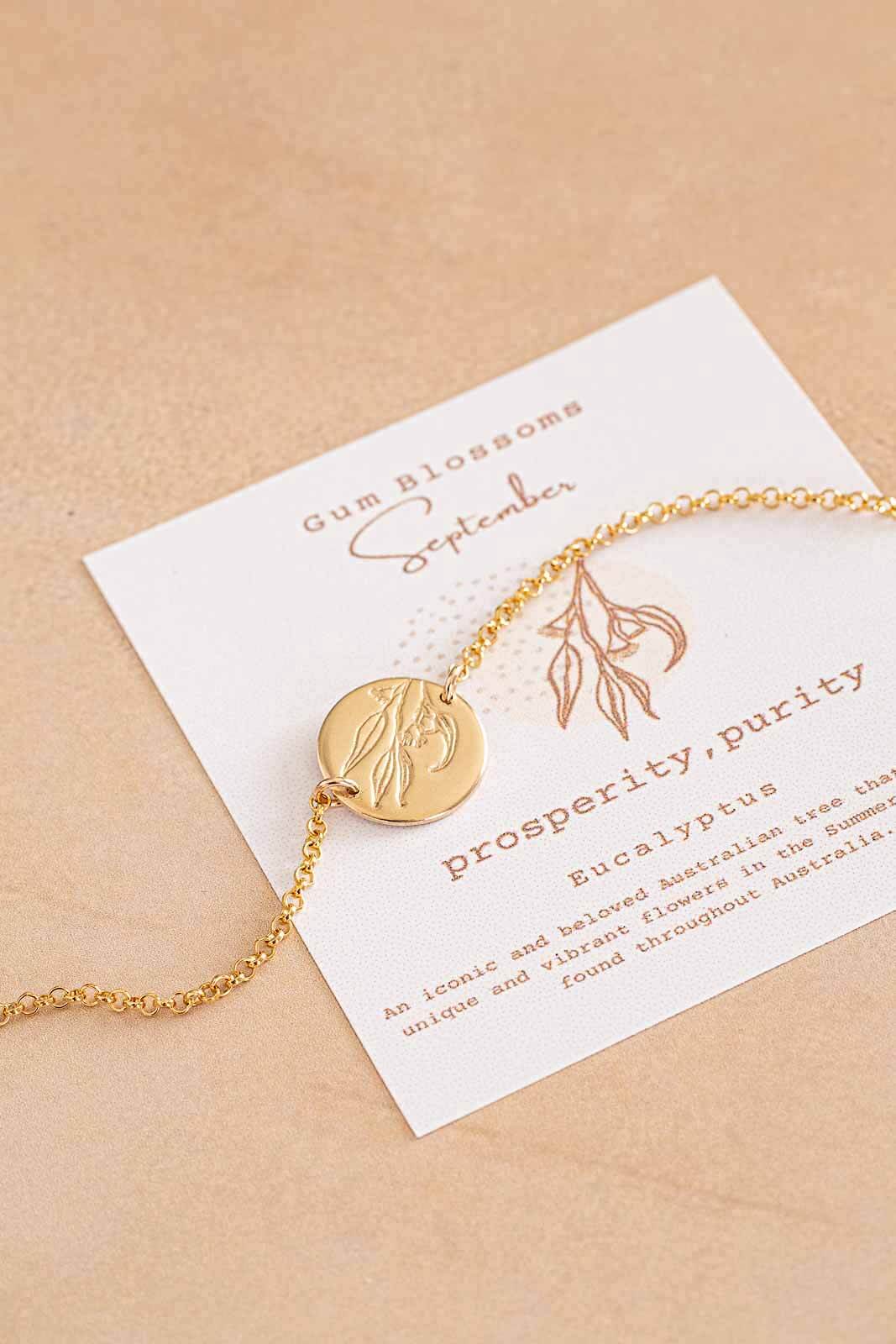 Gum blossoms bracelet