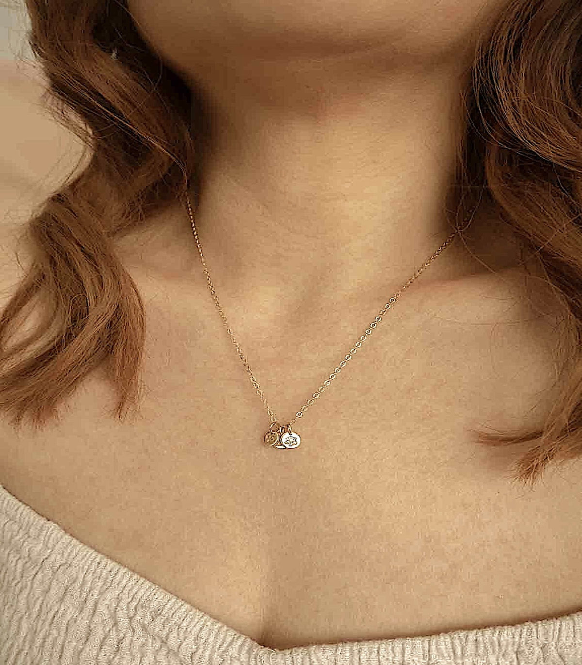 Mini Birth Flower Necklace