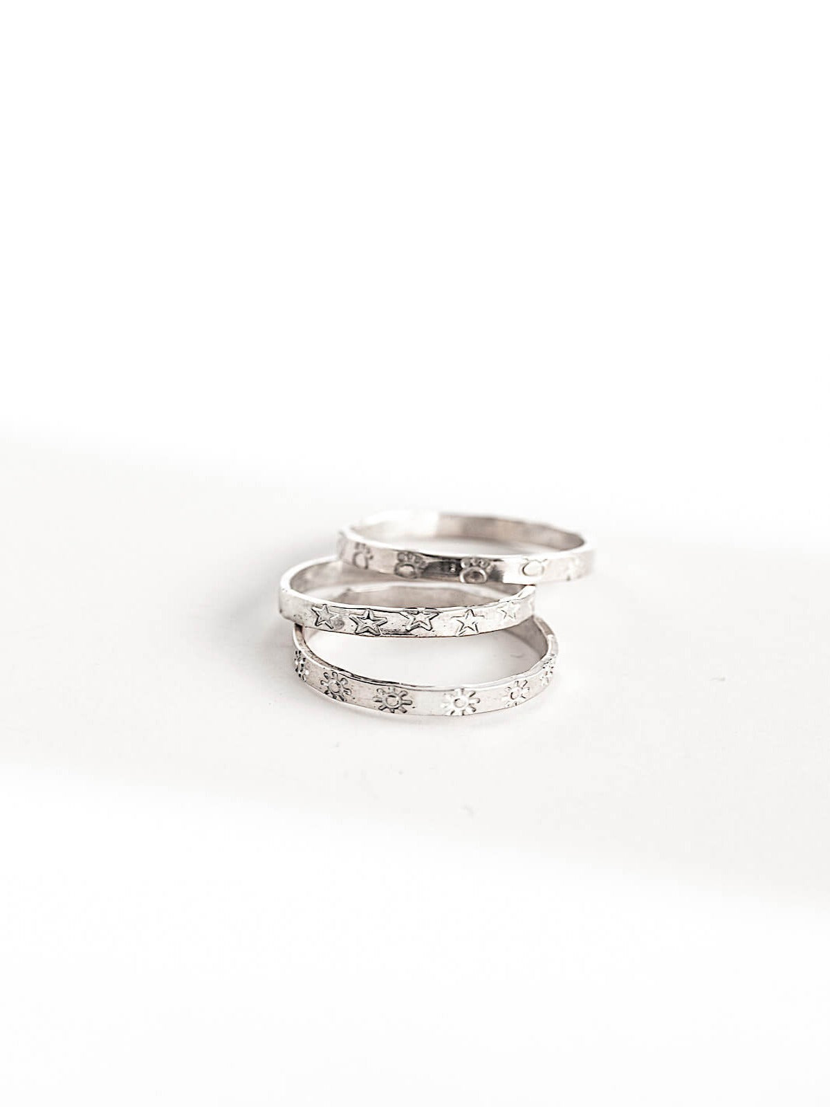 Clarence - Infinity Ring with Symbols