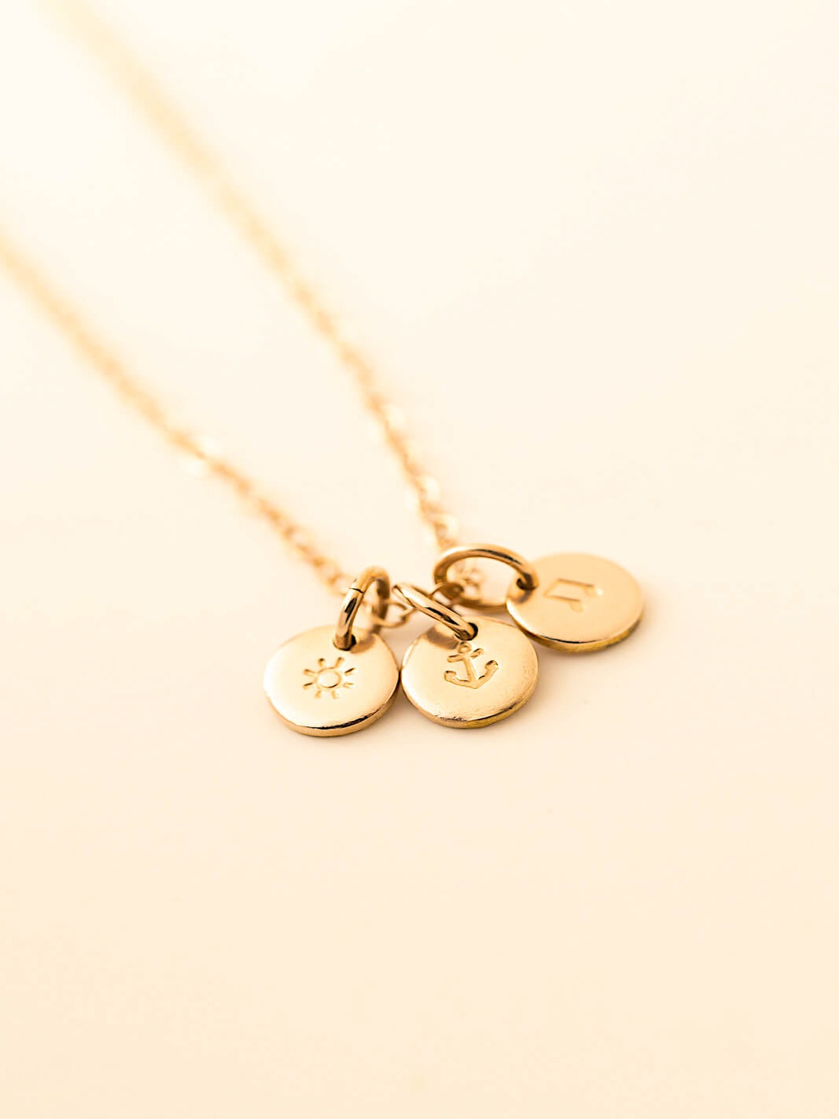Casey - Symbols Pendant Necklace