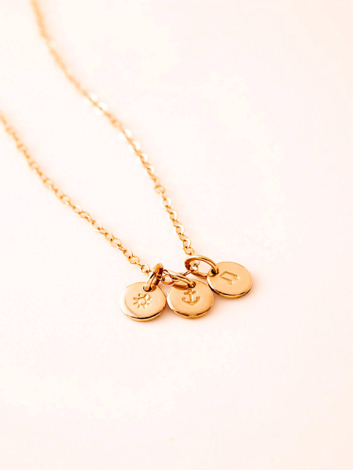 Casey - Symbols Pendant Necklace