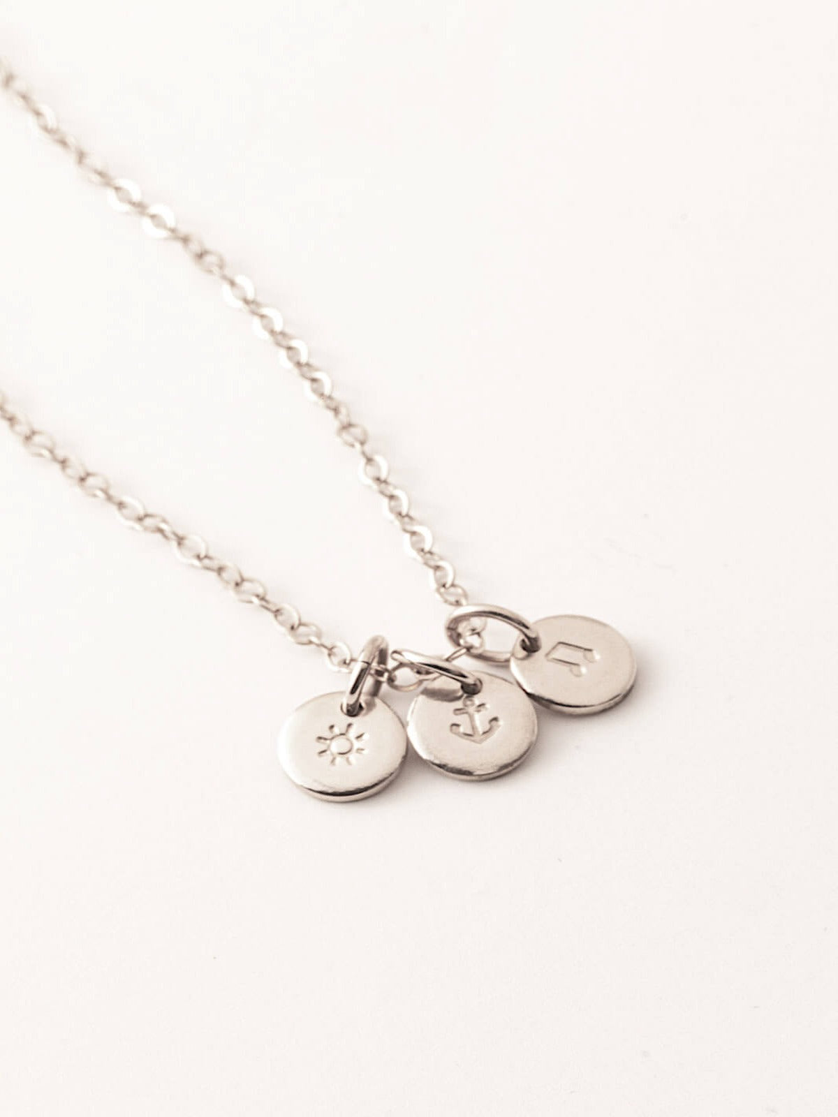 Casey - Symbols Pendant Necklace