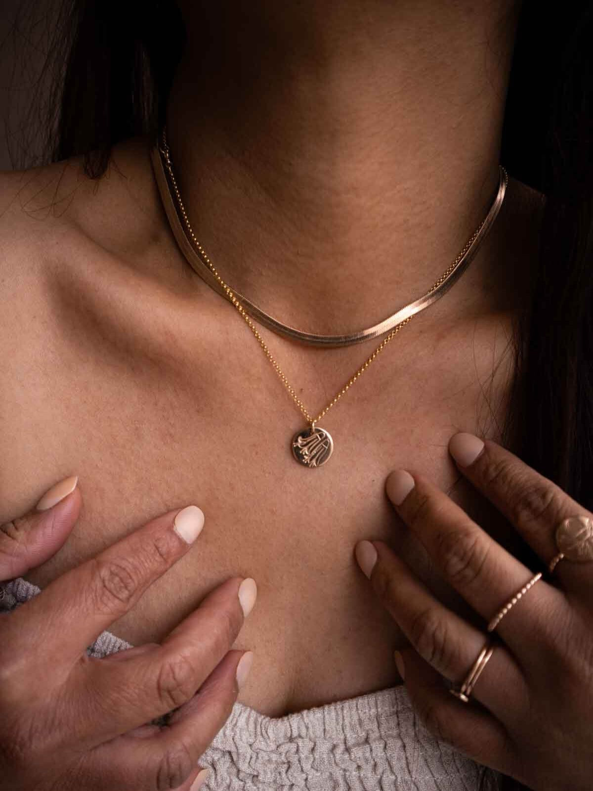 Dusky Bells - Australian Birthflower Necklace - August
