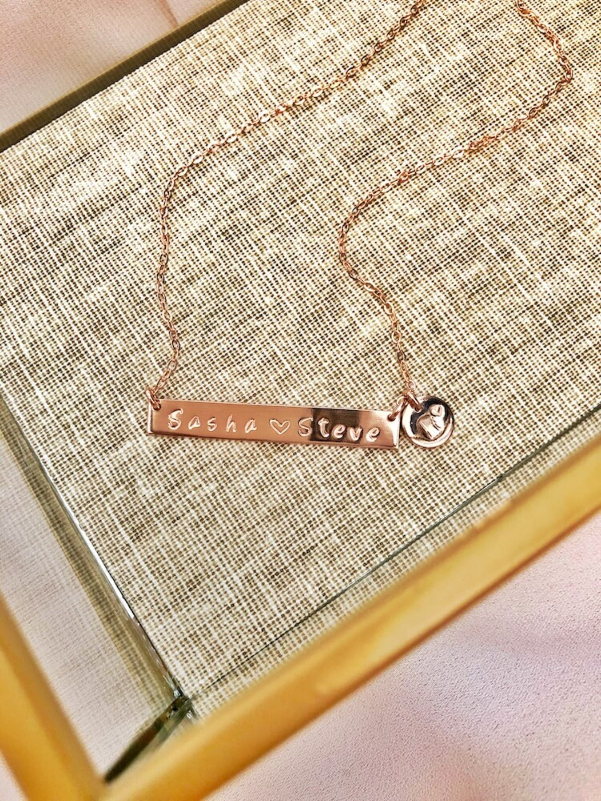 Brooklyn - Bar Pendant Necklace