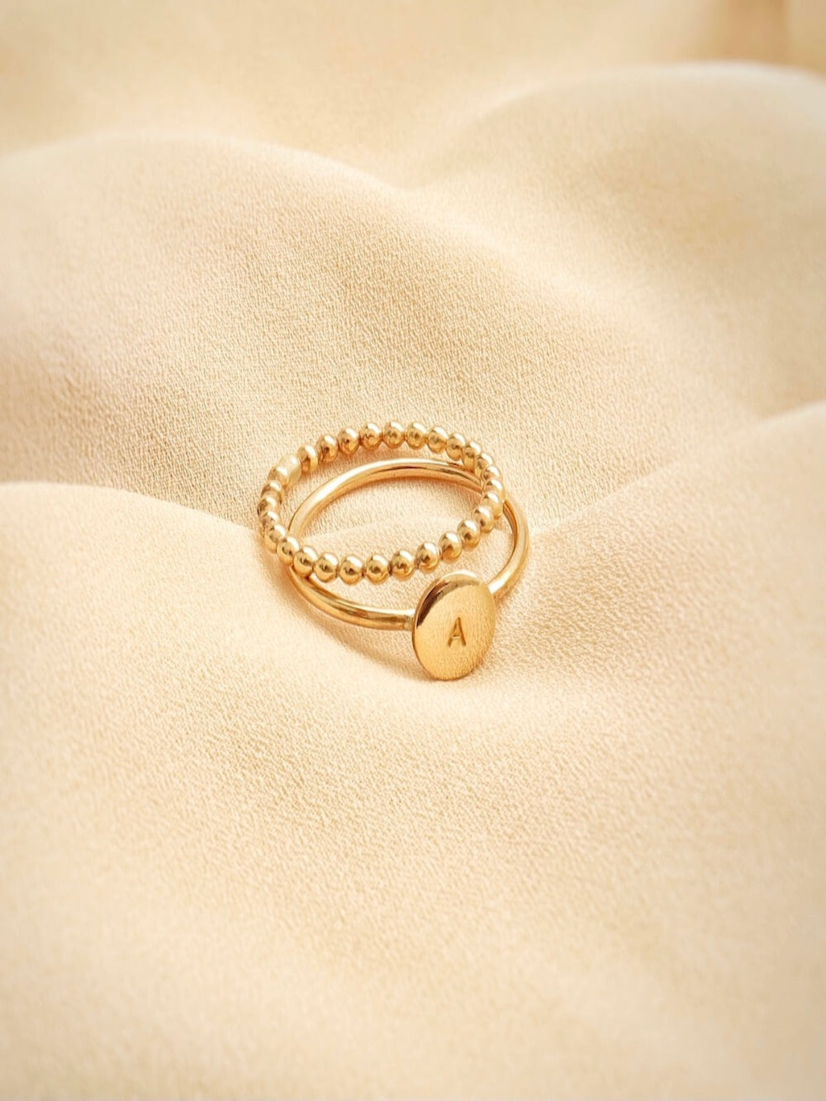 Broome - Beaded Stacking Ring