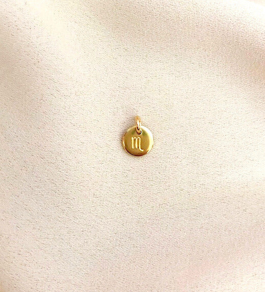 Zodiac Disc Mini Charms