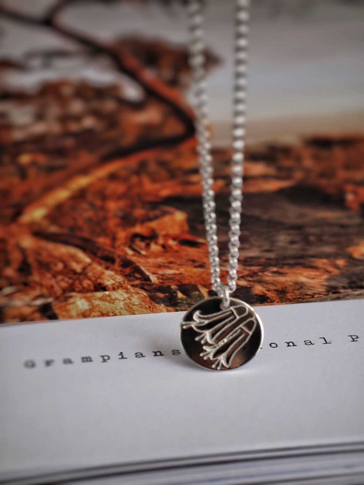 Dusky Bells - Australian Birthflower Necklace - August