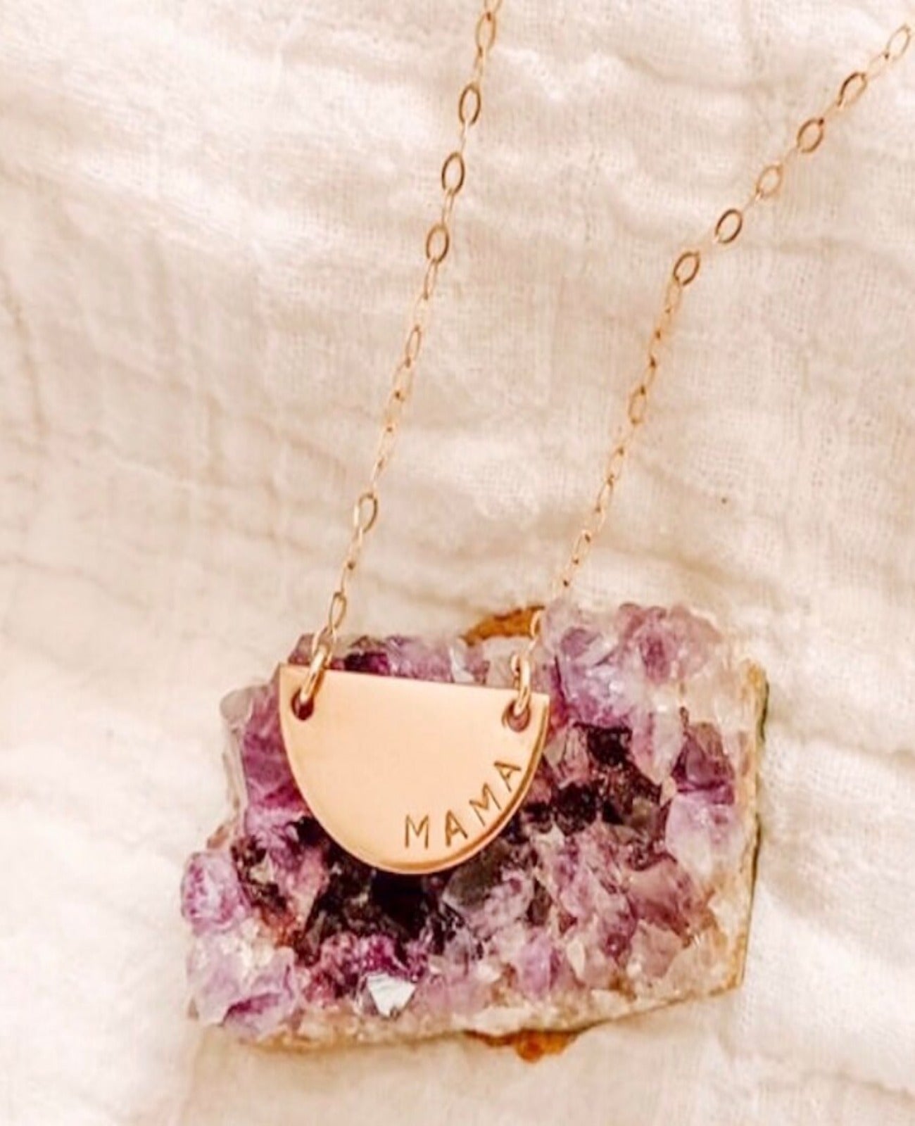 Luna - Half Moon | Half Circle Necklace