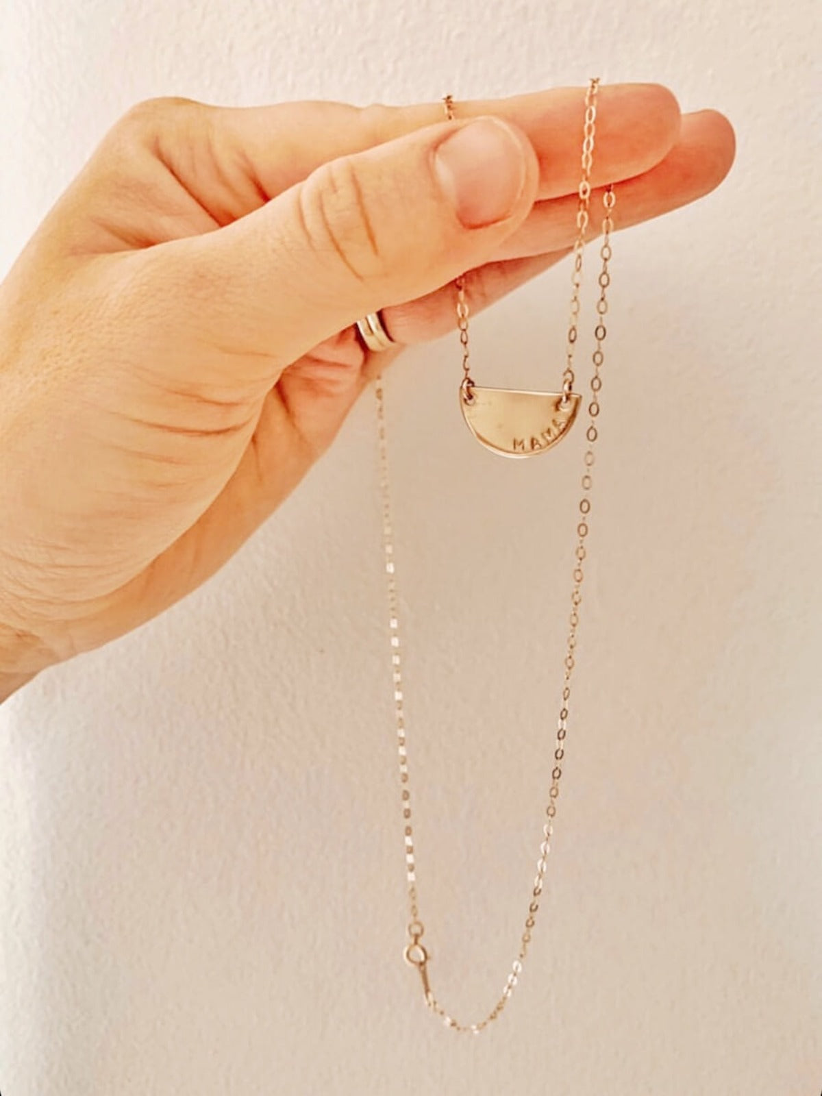 Luna - Half Moon | Half Circle Necklace