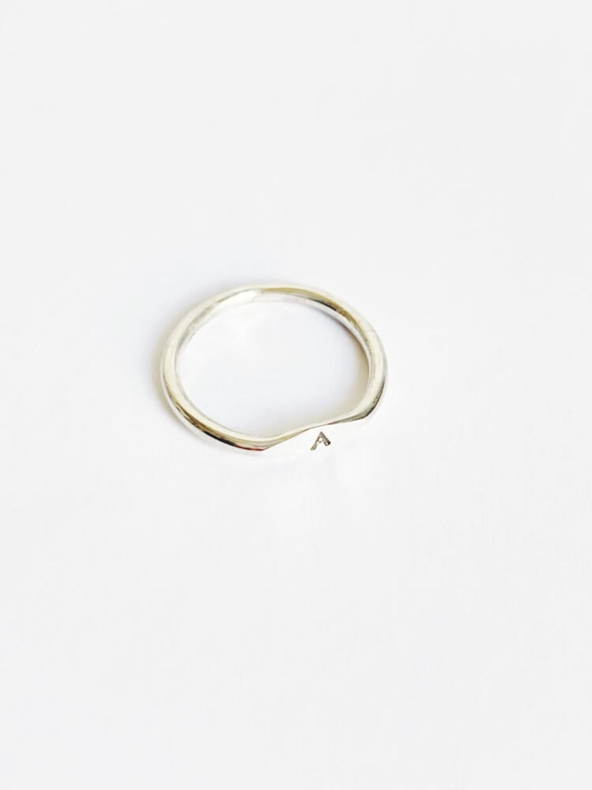 Roma - Stackable Mini Signet Ring