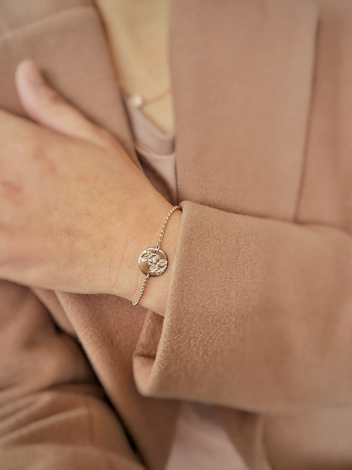 Australian Birth Flower Bracelet