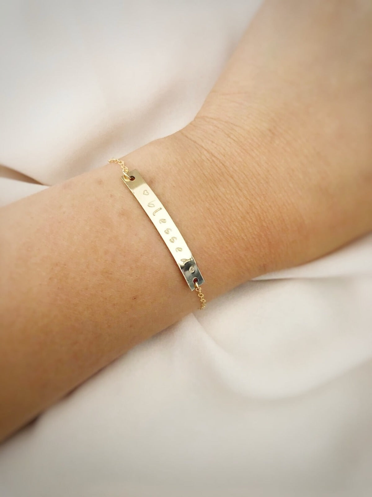 Brooklyn Bar Personalised Bracelet