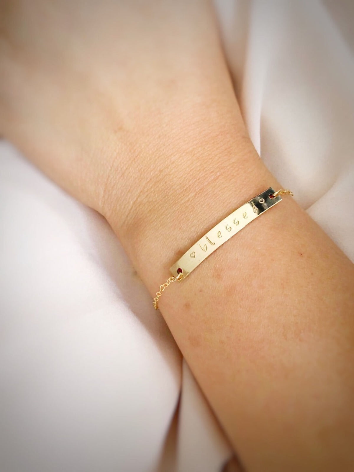 Brooklyn Bar Personalised Bracelet