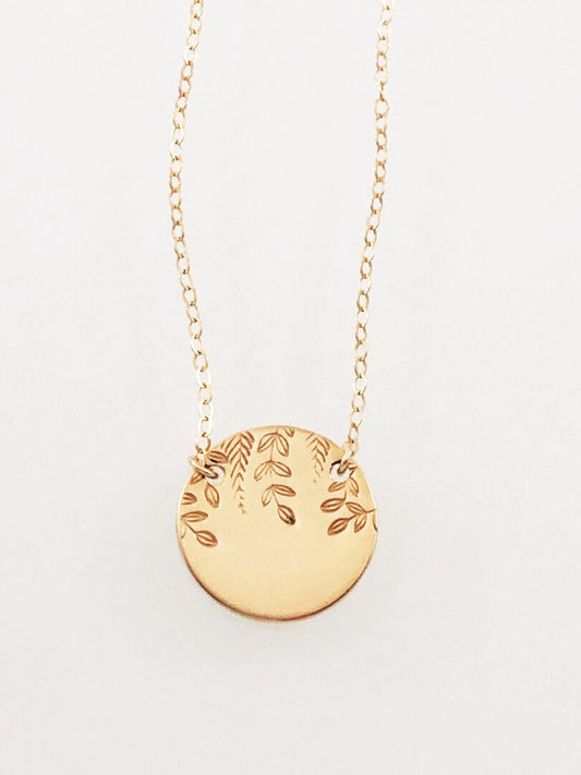 Julia -  Floral Design Necklace