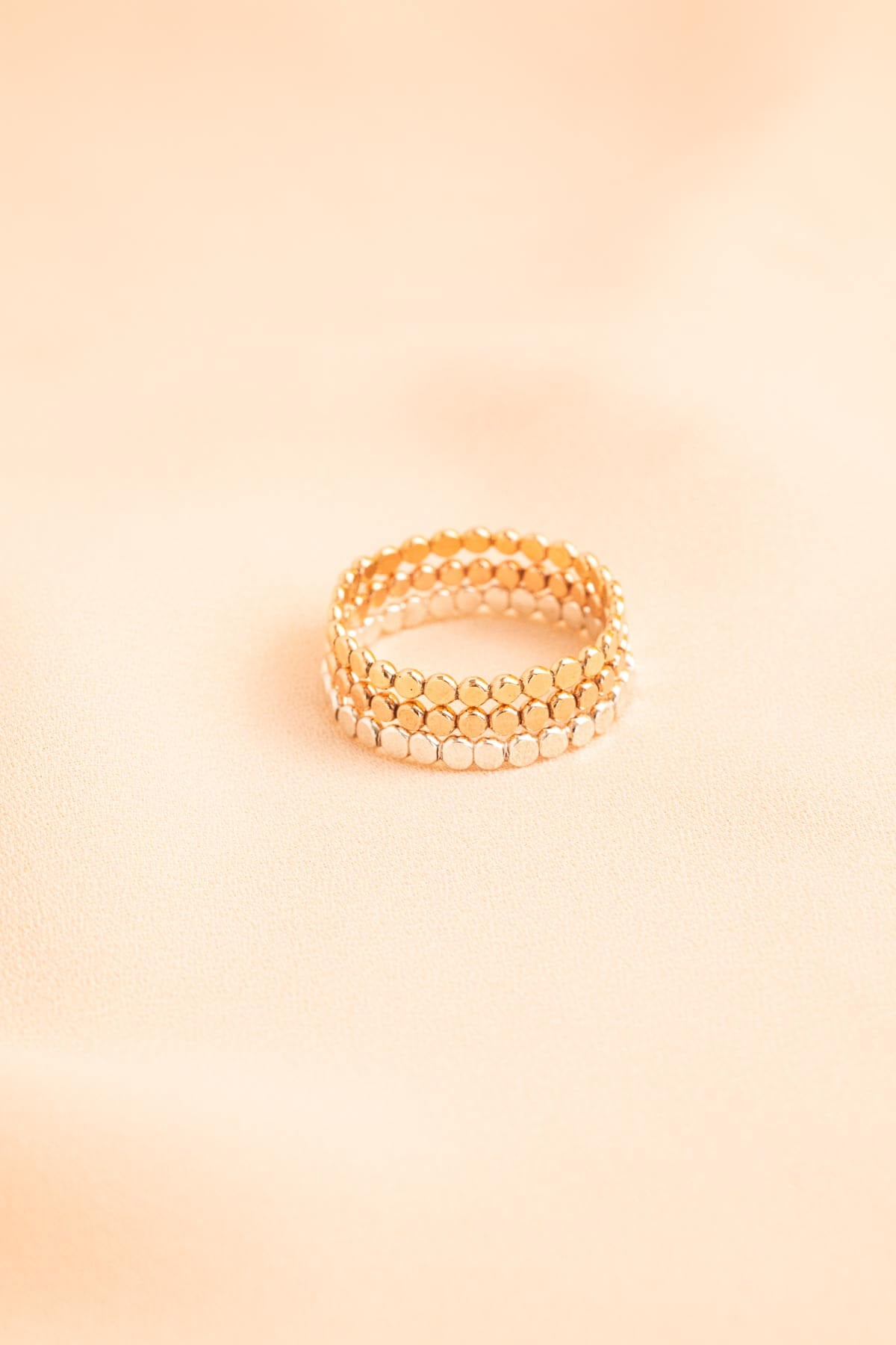 Hervey - Hammered Textured Stackable RIng