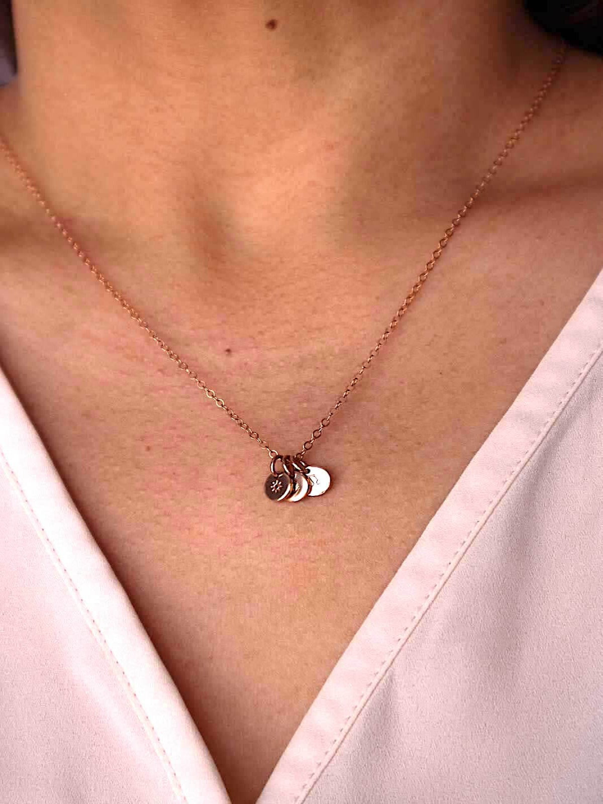 Casey - Symbols Pendant Necklace