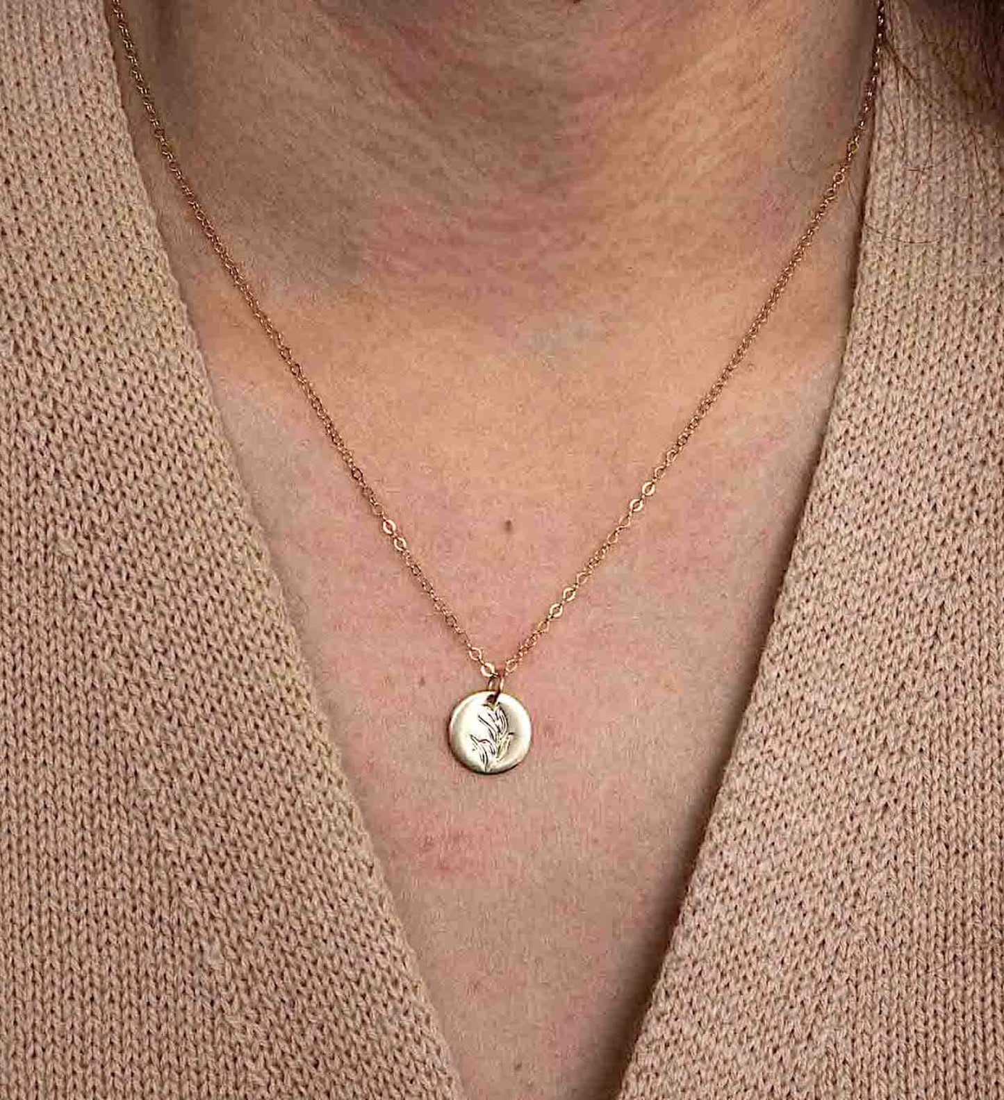 Willow Tree Birth Tree Necklace