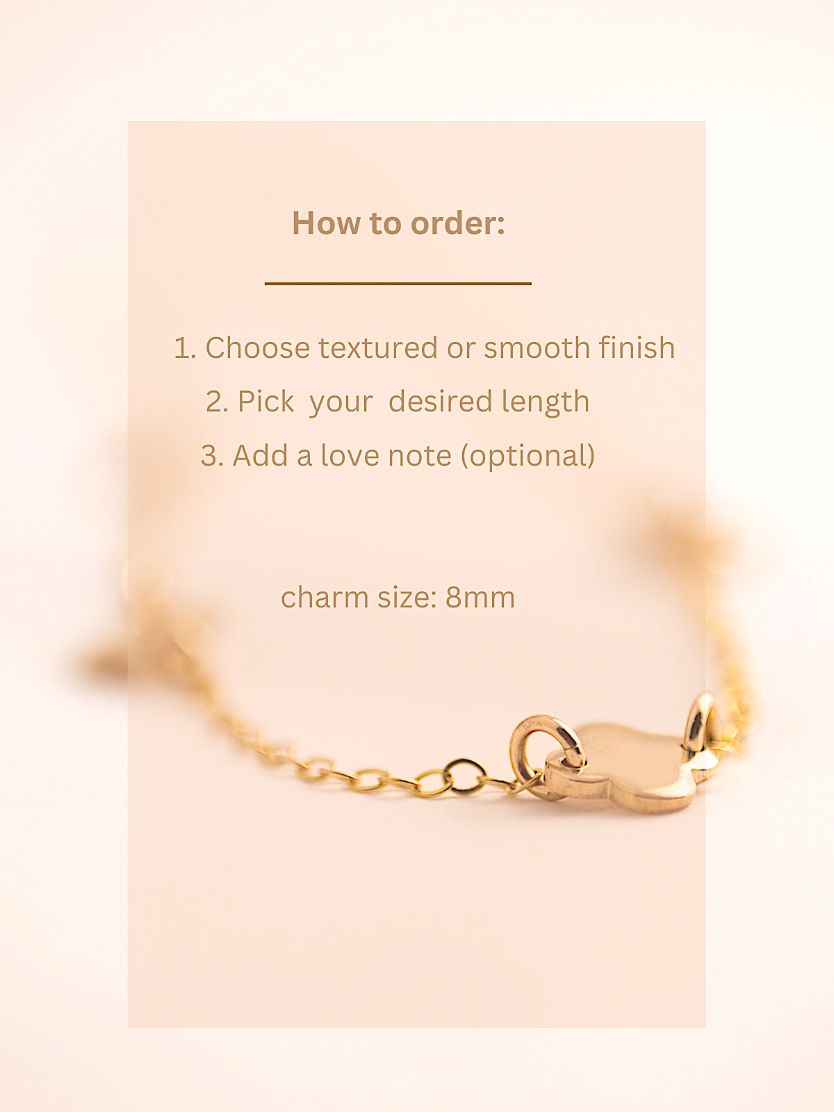 How to order 4 leaf clover pendant letter necklace