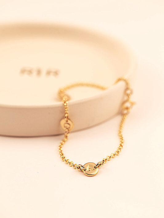 Zara- letter pendants gold